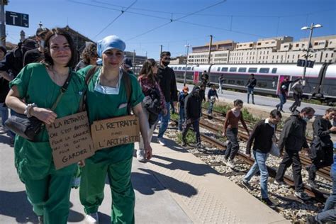 Grève du 28 mars contre la réforme des retraites de Marseille à Nice