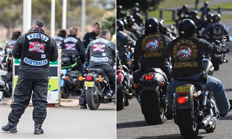 Bikie War Brewing Top Cop Warns Rebels Meet Up In Melbourne Is Start