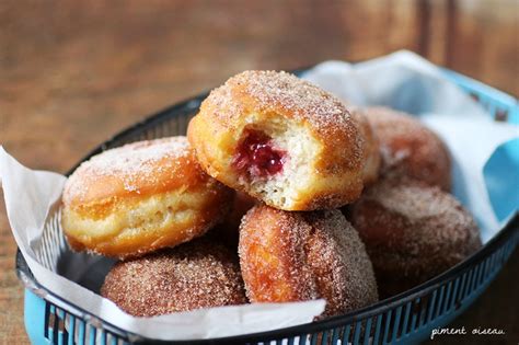 Beignets Fourr S La Confiture Au Levain Piment Oiseau