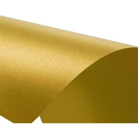 96 Sheets Gold Metallic Shimmer Paper Double Sided Printer Friendly 8 5x11 In Pack Kroger