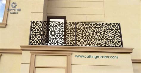 Terrace Railing CNC Laser Cutting Design Metal Home Decor