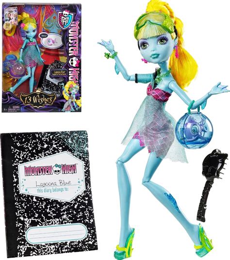 MONSTER HIGH LALKA LAGOONA BLUE UPIORKA 13 ŻYCZEŃ 14131287515 Allegro pl