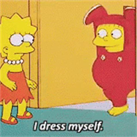 I Dress Myself The Simpsons Lisa Simpson Ralph Wiggum Discover