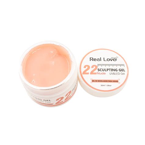 Sculpting Nude Uv Led Gel Real Love Ml Usina Das Unhas