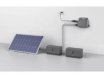 Revolt Photovoltaik Anlagen Solar Set Wlan Mikroinverter Mit X