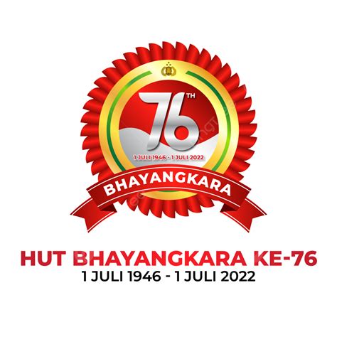 H Nh Nh Logo Hut Bhayangkara Ke Tahun Png Ch I Bhayangkara