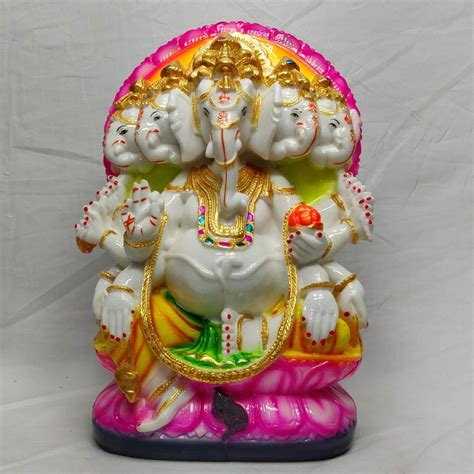 Buy AtoZ India Cart Panchmukhi Ganesha Statue Ganpati Idol Sculpture