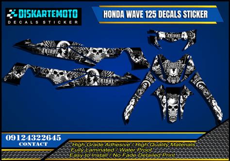 Honda Wave 125 Decals Sticker Lazada Ph