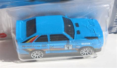 Hot Wheels Rally Champs Blue 84 Audi Sport Quattro 1 5 FNQHotwheels