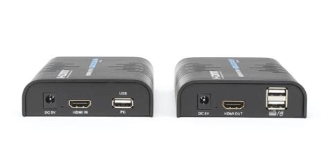 Kit Extensor Kvm Hdmi Y Usb Hasta Metros Resoluci N P