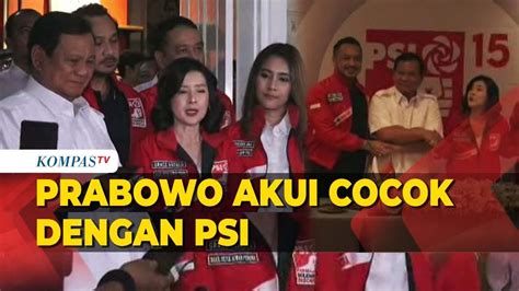 Full Gerindra Dan Psi Bertemu Prabowo Akui Senang Banyak Kecocokan