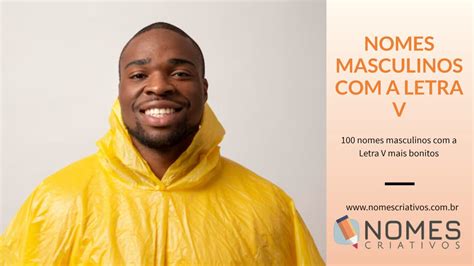 100 nomes masculinos com a Letra V mais bonitos - Nomes Criativos