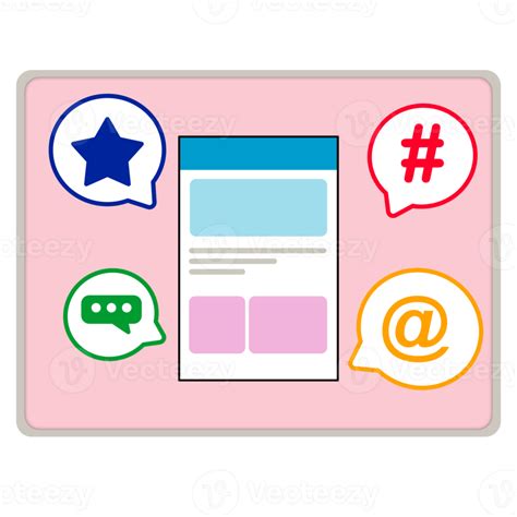 The Social Media Screen 18749164 Png
