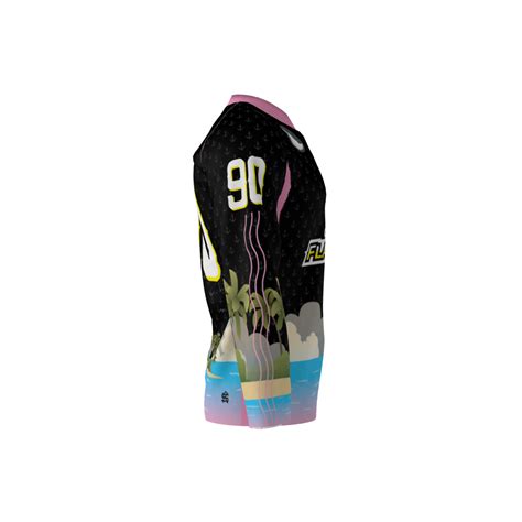 Flamingos Black Hockey Jersey Sublimation Kings