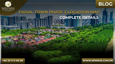 Faisal Town Phase 2 Location Map Complete Guide