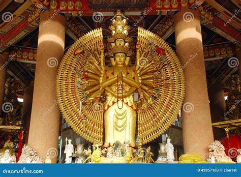 Guan Yin Bodhisattva editorial stock photo. Image of mercy - 42857183