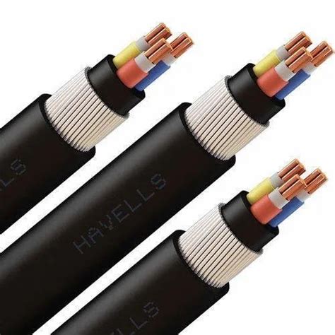 Aluminum Havells 3 Core Copper Flexible Cable 2 5 Sq Mm At Rs 98 Meter