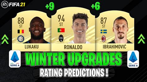 FIFA 21 BIGGEST POTENTIAL SERIE A WINTER UPGRADES WINTER EARLY