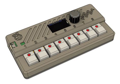 Picostepseq Midi Step Sequencer W Raspberry Pi Pico By Todbot