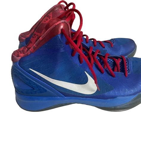 Nike Hyperdunk Flywire Blue Red Basketball Shoes Men … - Gem