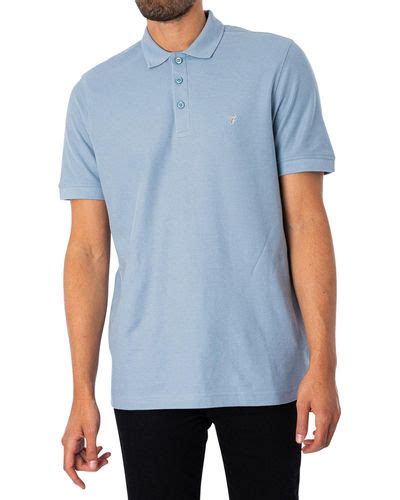 Blue Farah T Shirts For Men Lyst