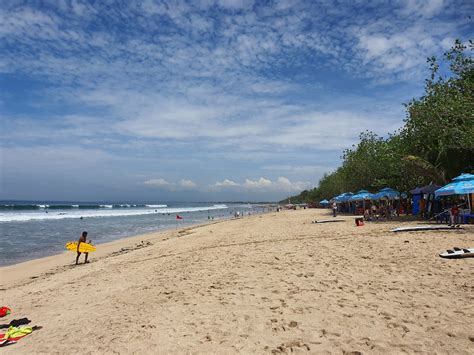 Kuta Beach Bali Indonesia Detailed Features Map Photos