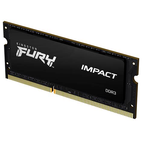 Kingston Fury Impact So Dimm 8 Gb 1 X 8 Gb Ddr3 1600 Mhz Cl9 Pc Ram