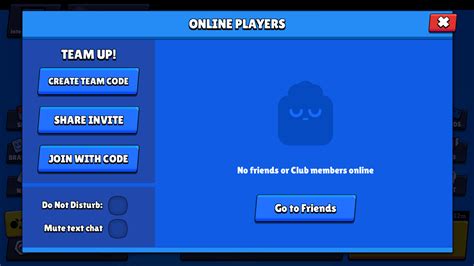 Online Players Brawl Stars Interface In Game