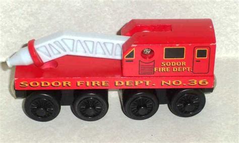 Fire Train From Thomas And Friends Wooden Railway Sodor Fire Department