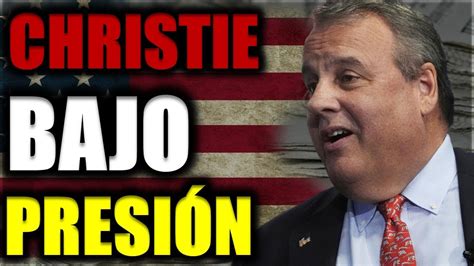 Urgente Chris Christie Bajo Presi N El Fin De Su Candidatura