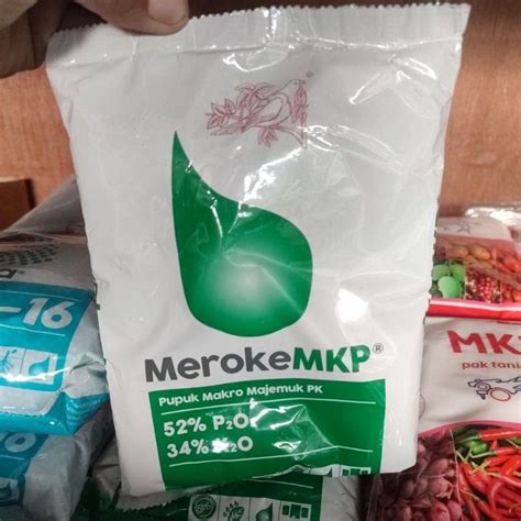 Jual Pupuk Mkp Meroke Mkp Pak Tani Npk Mutiara Kemasan Kg