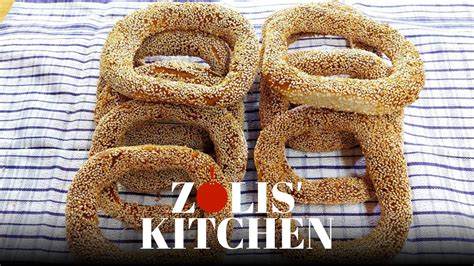 Authentic Greek Bread Rings Koulouri Recipe