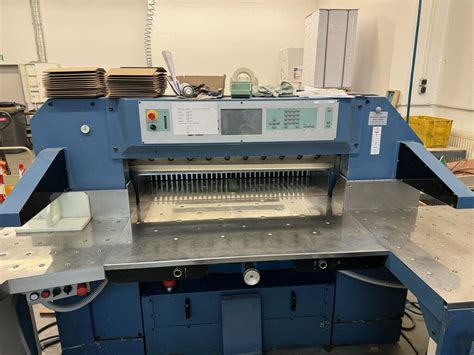 Schneider Senator Tsc Paper Guillotine Used Machines Exapro