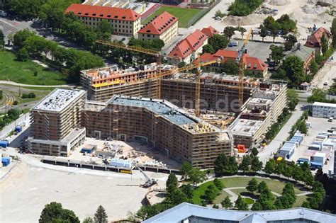 Luftaufnahme M Nchen Neubau Wohn Und Gesch Ftshaus Viertel S Dliches