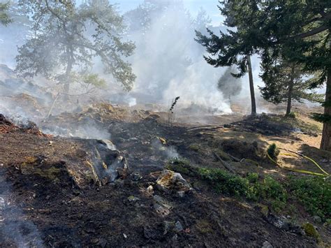 Another Wildland Fire Response Keeps Orcas Fire Busy Orcas Island