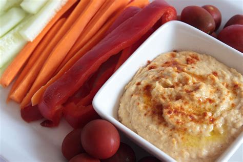 Hummus con crudités