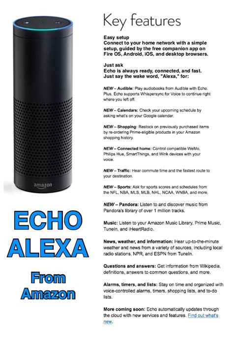 Alexa Command List Printable