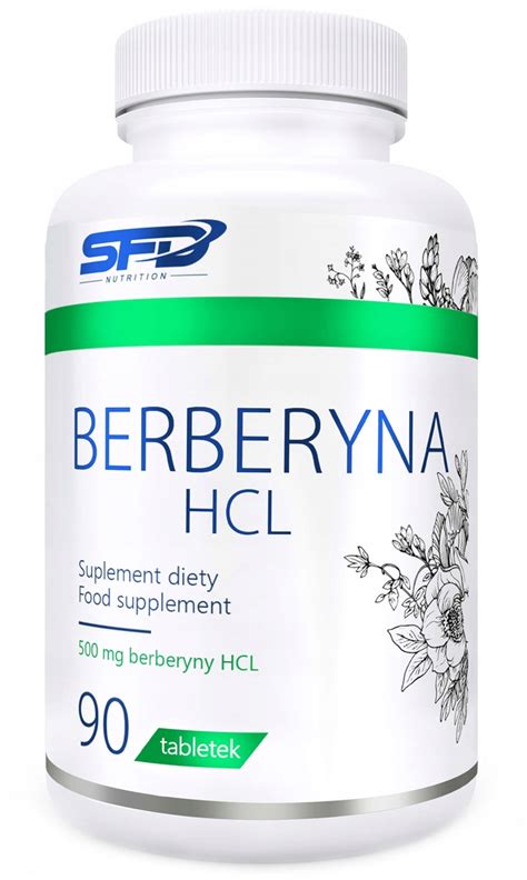 SFD BERBERYNA HCL Ekstrakt 500mg METABOLIZM CUKIER 11921210221 Allegro Pl