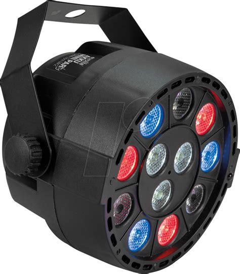 EURO 42110205: Spotlight 12x1 W RGBW at reichelt elektronik