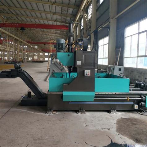 Gantry Moveable Cnc Plate Drilling Milling Machine For Steel Structure