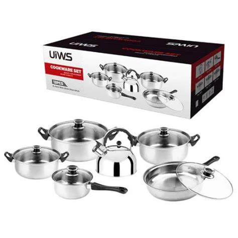 Ripley Set De Bater A Ollas De Cocina Y Tetera Piezas Coolware Set