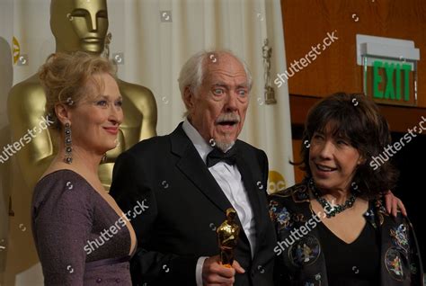 Meryl Streep Robert Altman Lily Tomlin Editorial Stock Photo Stock