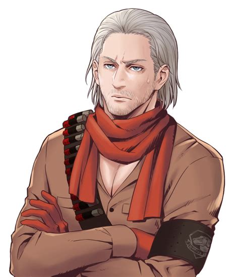 Revolver Ocelot Metal Gear And 1 More Drawn By Lunarclinic Danbooru