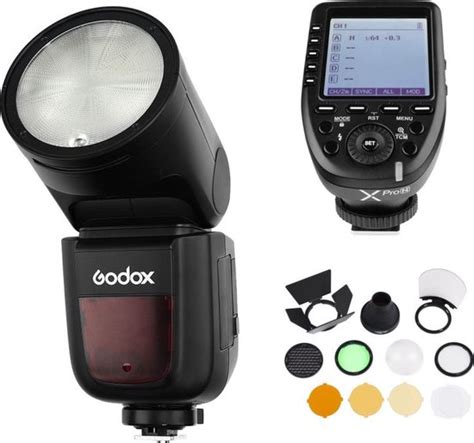 Godox Reportageflitser V X Pro Trigger Accessoires Kit Voor Nikon