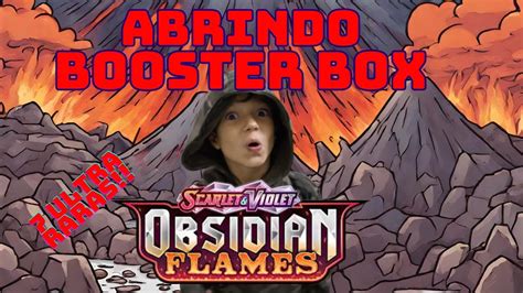 Abrimos Uma Booster Box De Obsidiana Em Chamas Ultra Raras