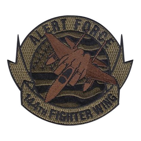 144 Fw Alert Ocp Patch 144 Fighter Wing Patches