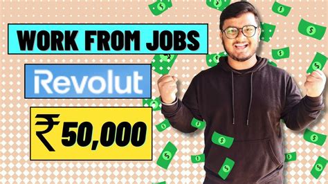 Revolut Work From Home Job Latest Jobs Earn Month Online