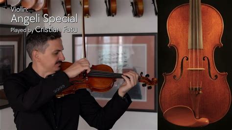 Angeli Special 44 Violin Old European Wood Cristian Fatu At The Metzler Violin Shop Youtube