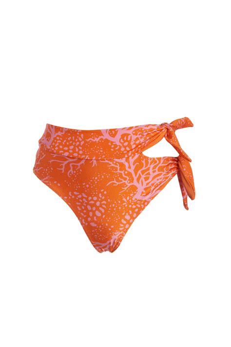 Buy PatBO Coral Tie Side Bikini Bottoms Pink At 30 Off Editorialist