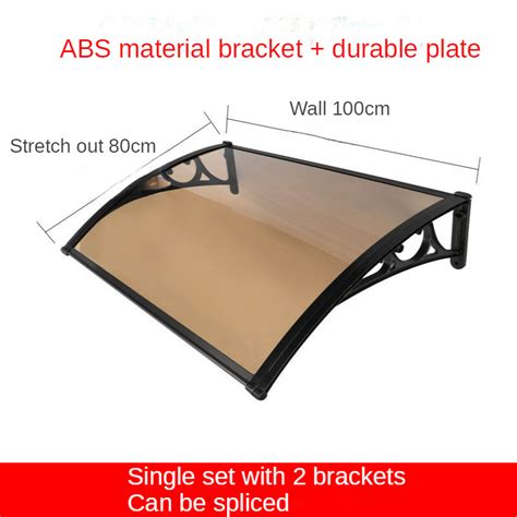 Canopy For Window Heavy Duty Awning Canopy Roofing With Bracket Frame